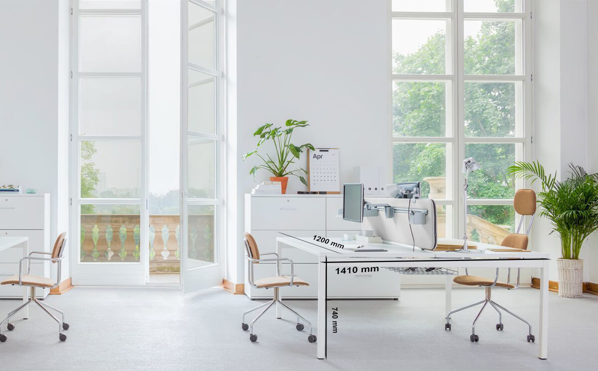 Size Bloom 1 – Operational Office Desk