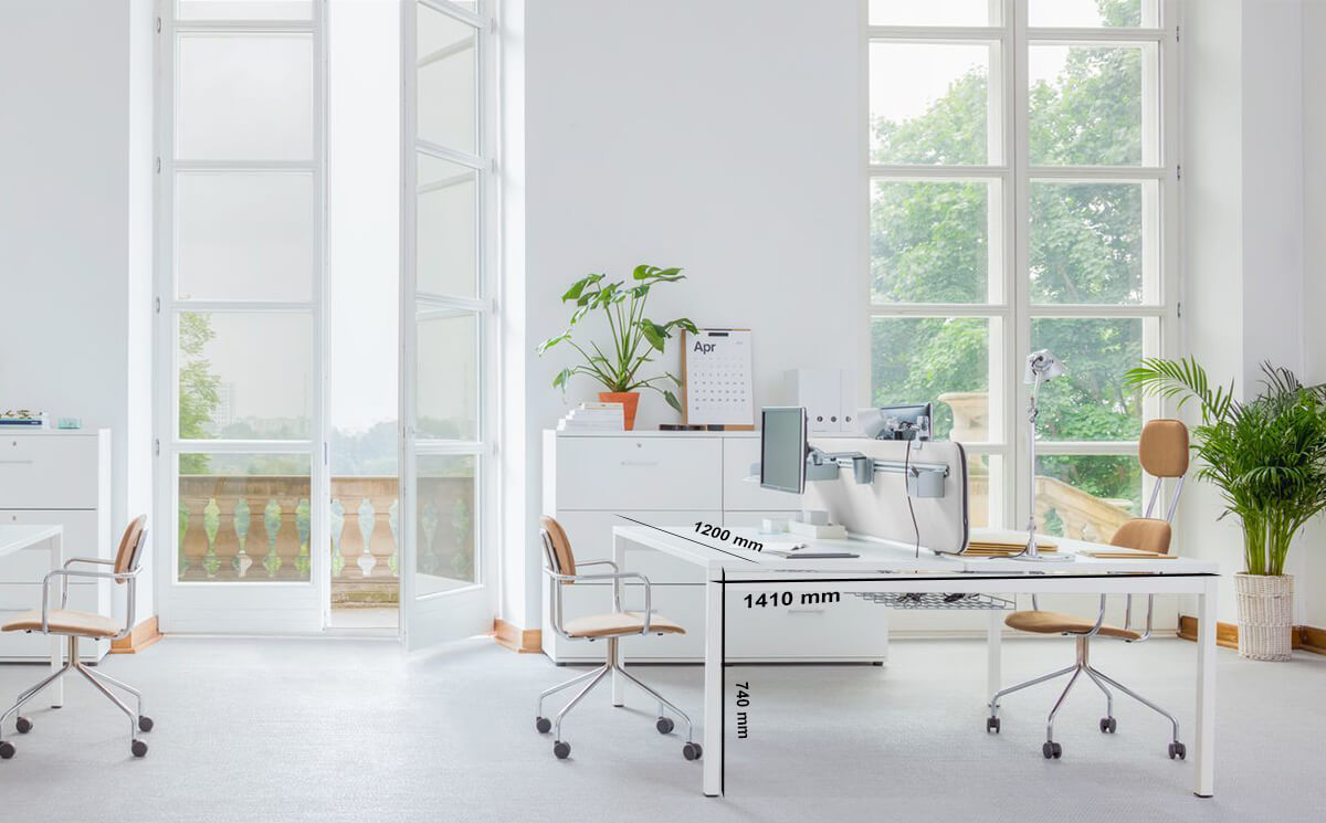 Size Bloom 1 – Operational Office Desk Size Bloom 1 – Operational Office Desk