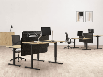Alfio 1 – Workstation For 2, 4 And 6 People With Electric Height Adjustment