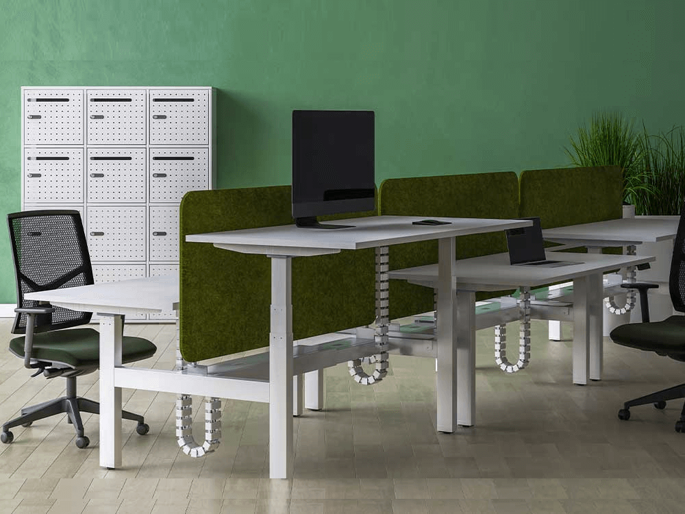 Alfio 1 – Workstation For 2, 4 And 6 People With Electric Height Adjustment2