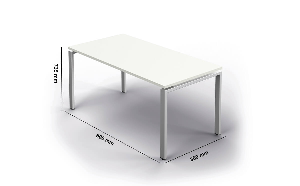 Connect Executive Desk Dimension Image