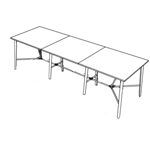 Large Rectangular Shape Table