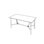 Small Rectangular Shape Table