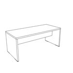 Small Rectangular Shape Table (4,6 and 8 Persons, H748)