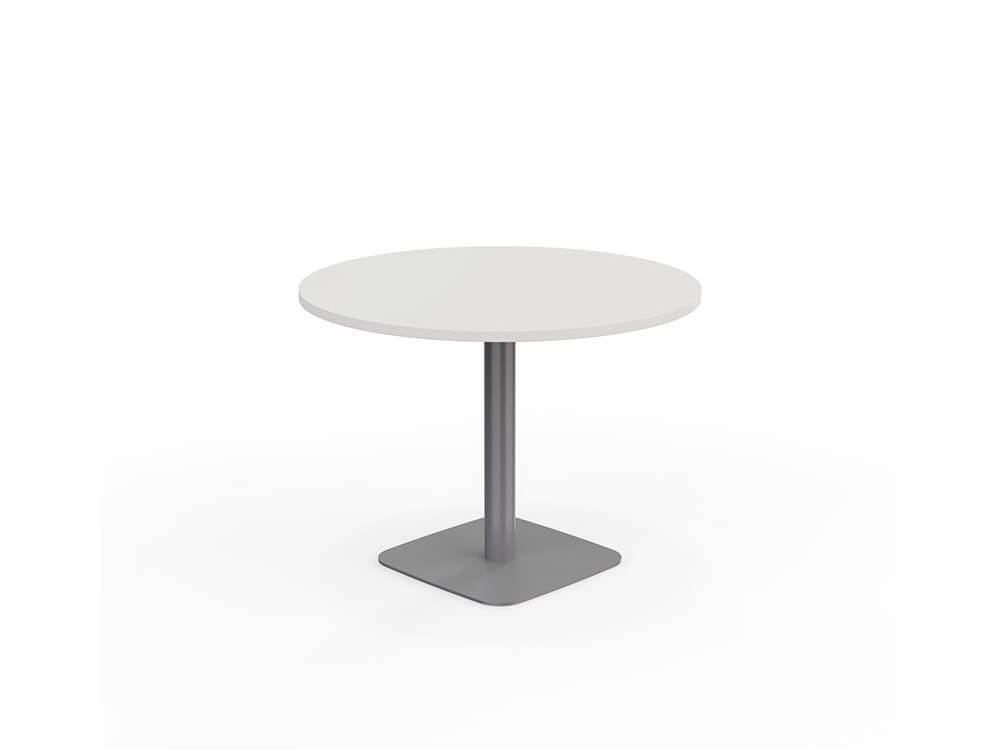 Cosimo 2 – Round & Barrel Shape Table With Central Round Base 03 Img