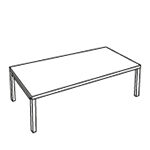 Small Rectangular Shape Table