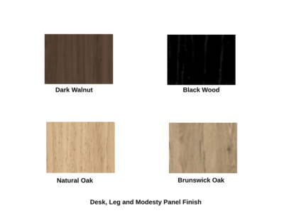 Desk Leg And Modesty Panel Finish (1)