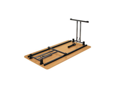 Elda 1 Folding Meeing Table With Chrome Legs 01 Img