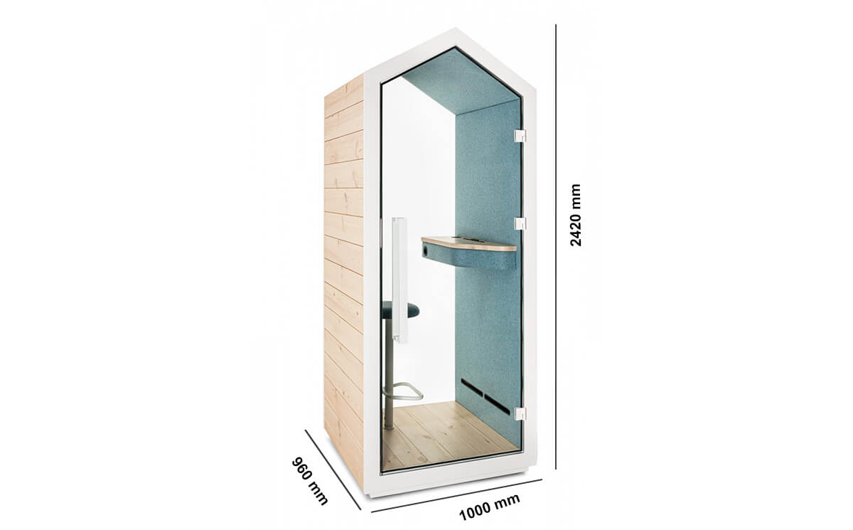 Tree House Wood Panel With Stool Dimension Image