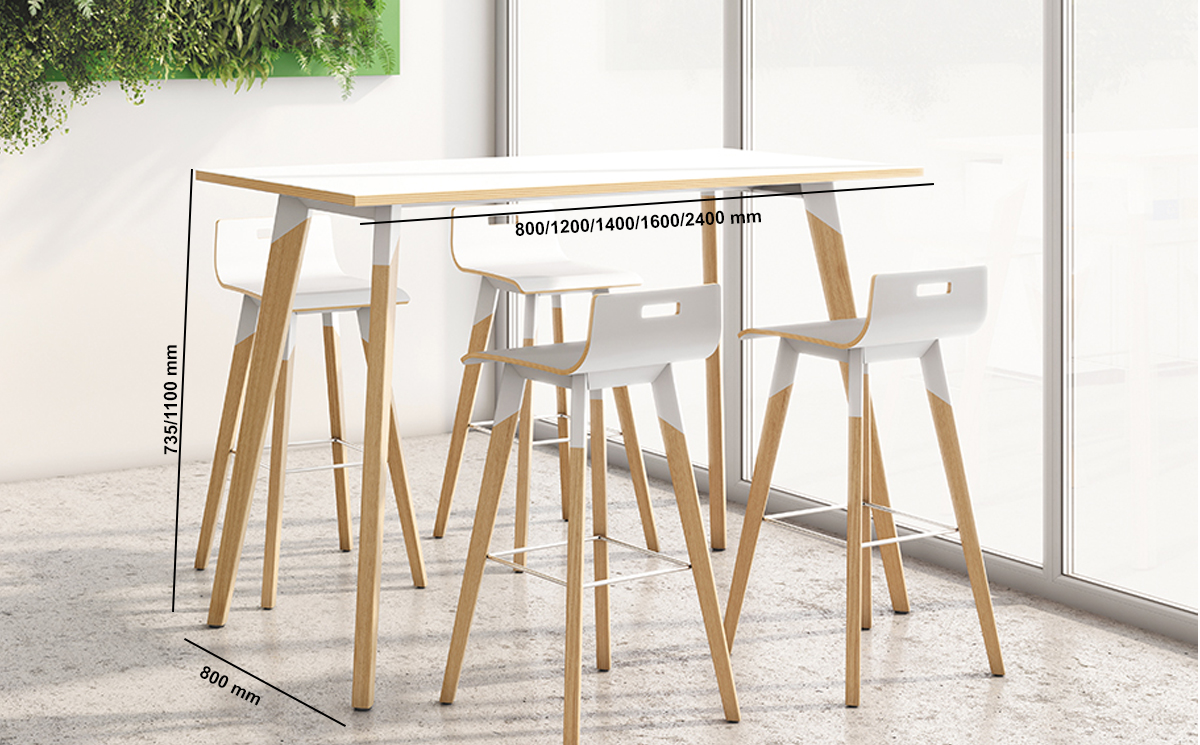 Ugo Meeting Table Size Img