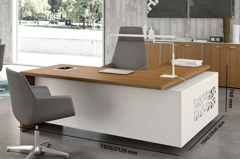 Bruno Grand Executive Desk Size Img