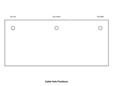 Cable Hole Positions