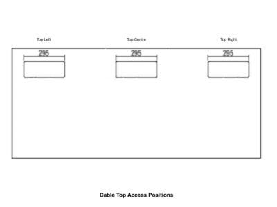 Cable Top Access Positions