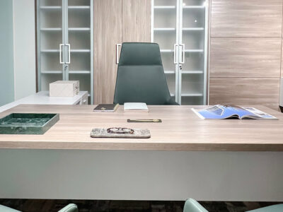 Casa Wood Finish Executive Desk And Optional Return And Pedestal 03