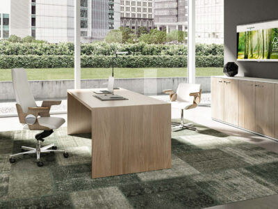 Casa Woodside Executive Desk And Optional Return And Pedestal Main Image