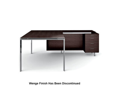 Enrique 2 U Leg Goalpost Executive Desk With Optional Return & Pedestal Unit 02