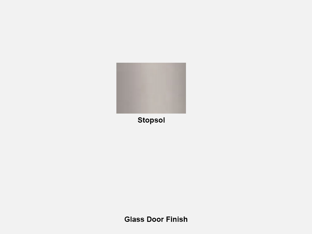 Glass Door Finish