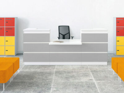 Guest Closed Sides Reception Desk With Dda Approved Wheelchair Access Unit Main Image