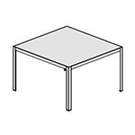 Small Rectangular Shape Table (4 and 8 Persons)