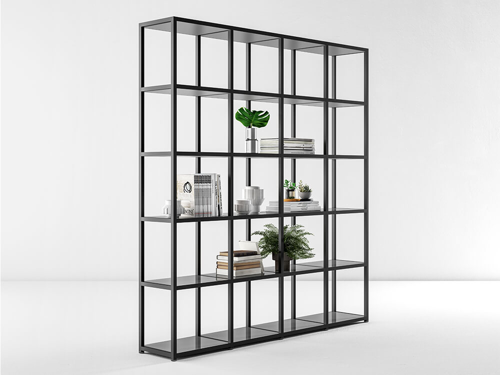 Hype High Aluminium Frame Small Shelves Bookcases Main Image