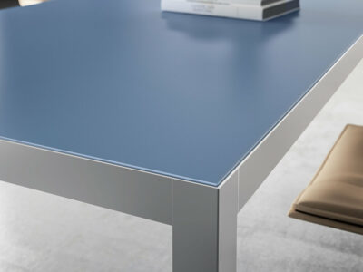 Hype Lacquered Top Executive Desk 1