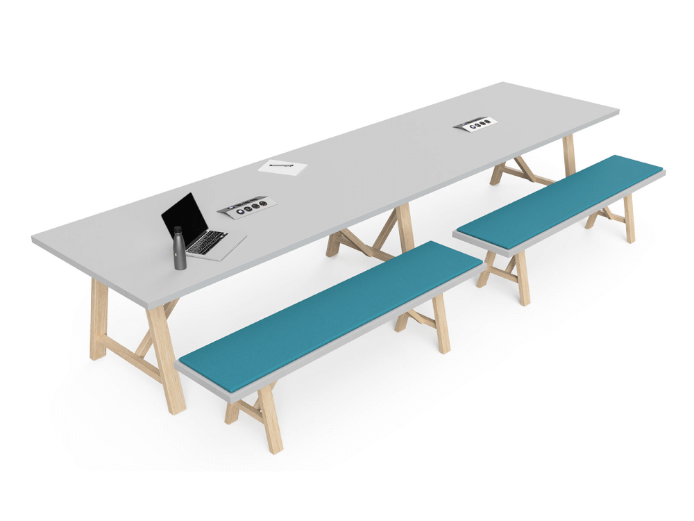 Jacopo 2 – Rectangular Meeting Table With Wood Finish Leg 01 (1)