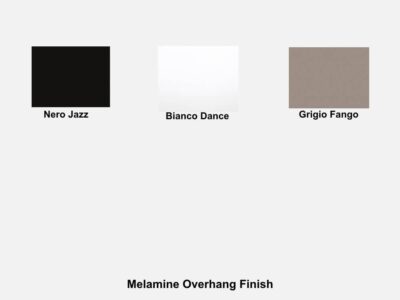 Melamine Overrhang Finish