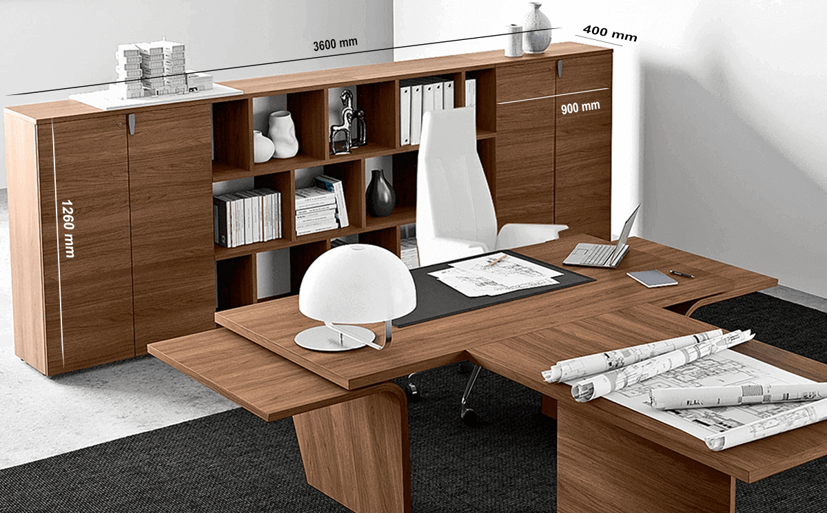 Size Oxford 4 Large Cabinet