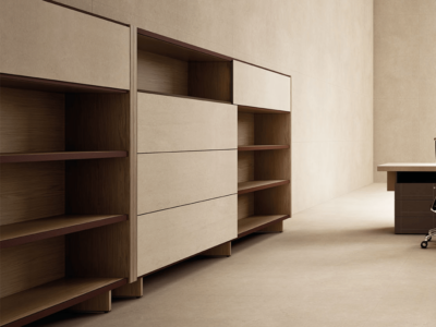 Darcey Bookcase With Sliding Doors4