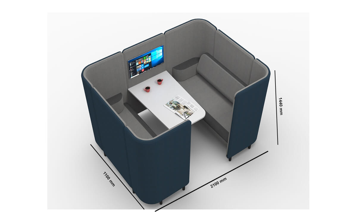 Harper Booth Dimensio Image