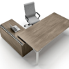 Albero 1 Executive Desk With Three Arm Corner3