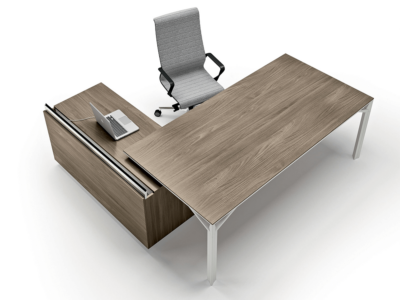 Albero 1 Executive Desk With Three Arm Corner3