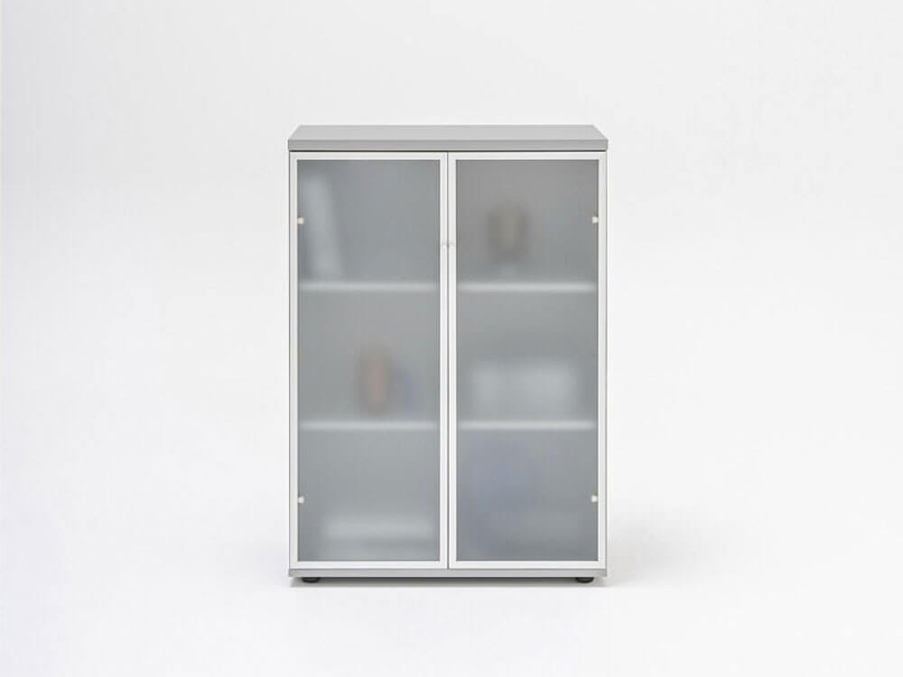 Bella Glass Doors Storage Unit 01