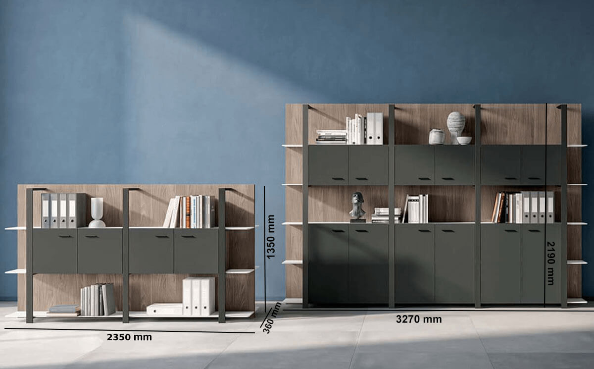 Enrique Bookcase Size Img 1 Enrique Bookcase Size Img 1
