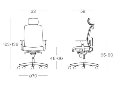 Jeno – Padded Back Operative Chair 05