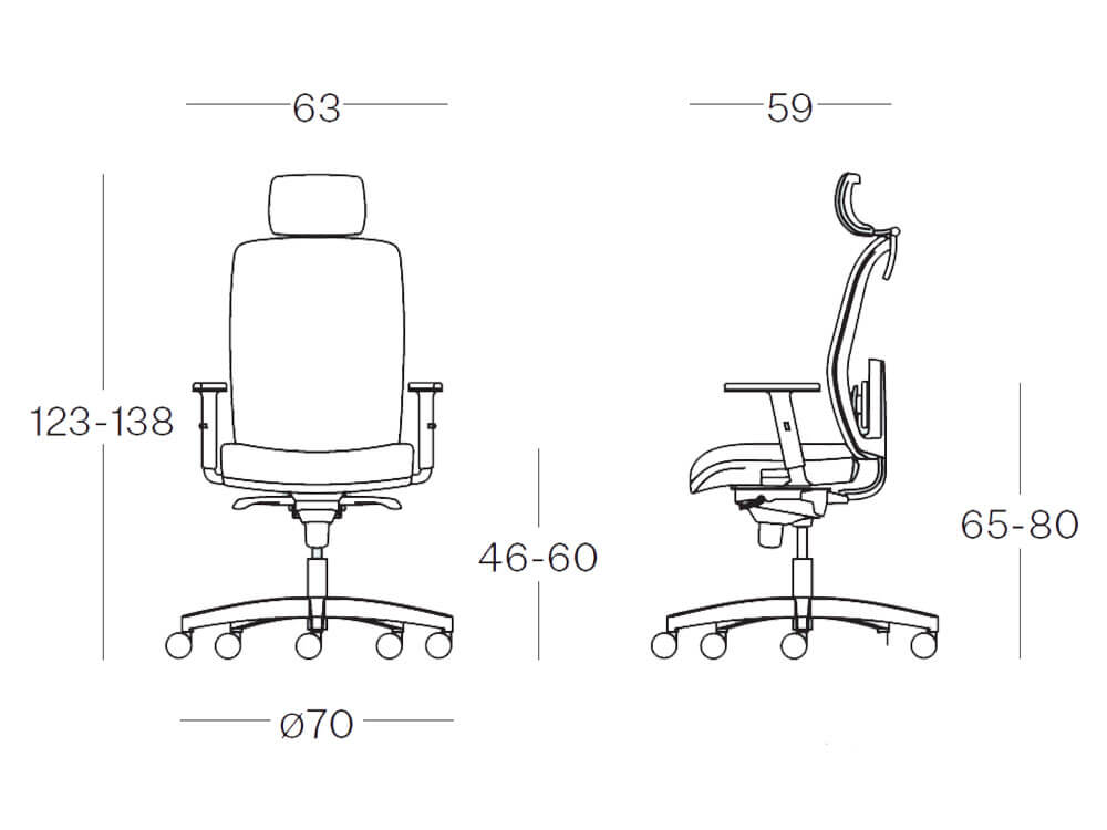 Jeno – Padded Back Operative Chair 05