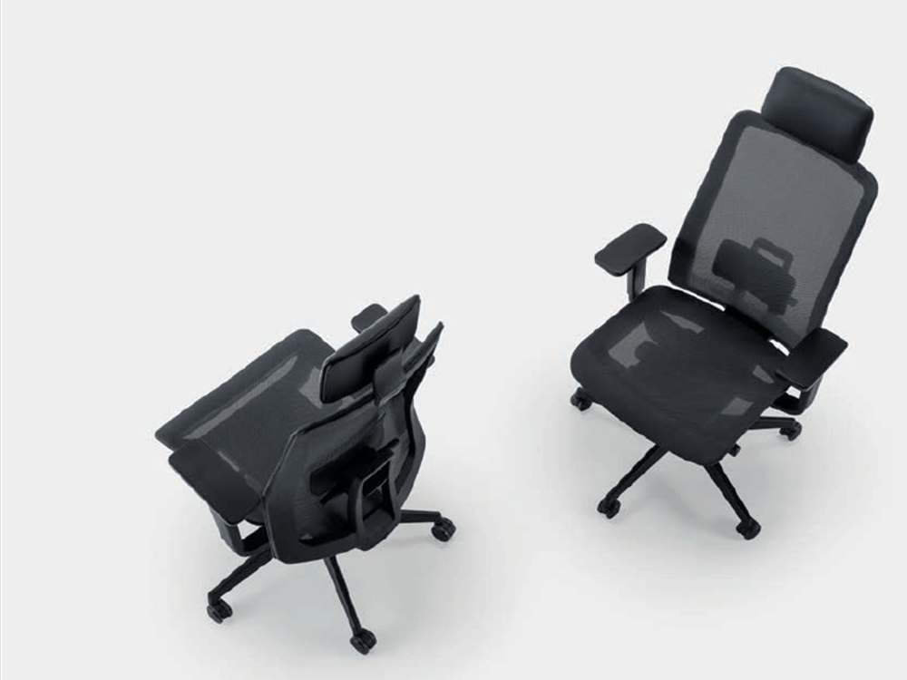 S Mesh Full Mesh Chair With Headrest 1