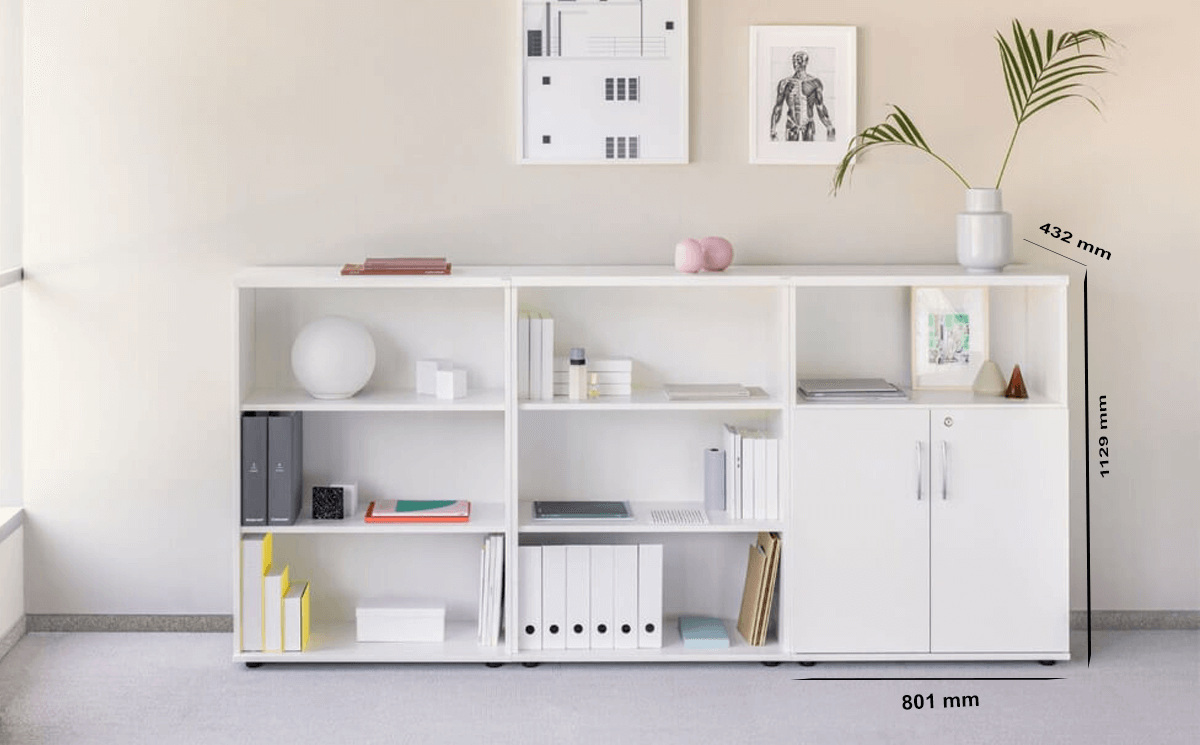 Size Alba Bookcase