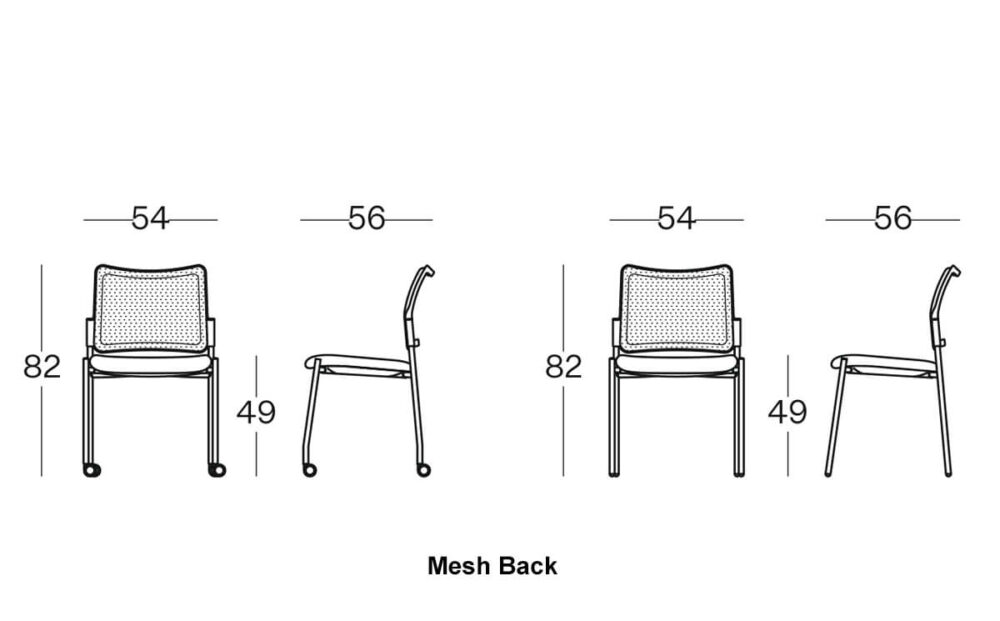 Size(mesh Back) Maia Conference Chair