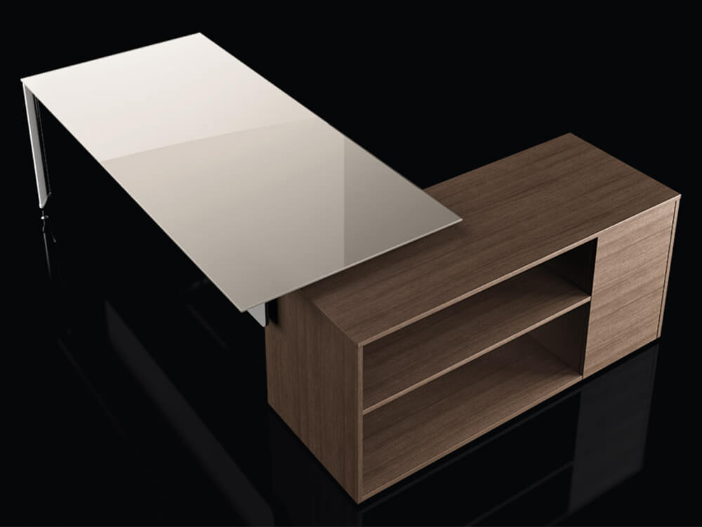 Tim Glass Top Executive Desk2