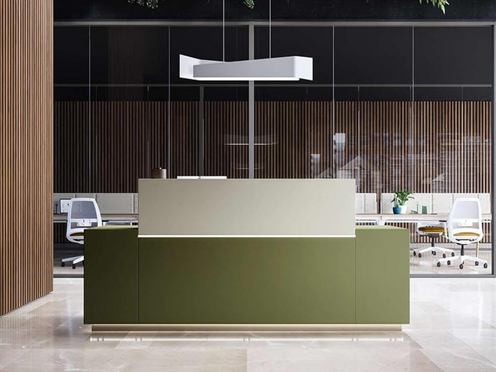 Zo Modern Designer Reception Desk 05