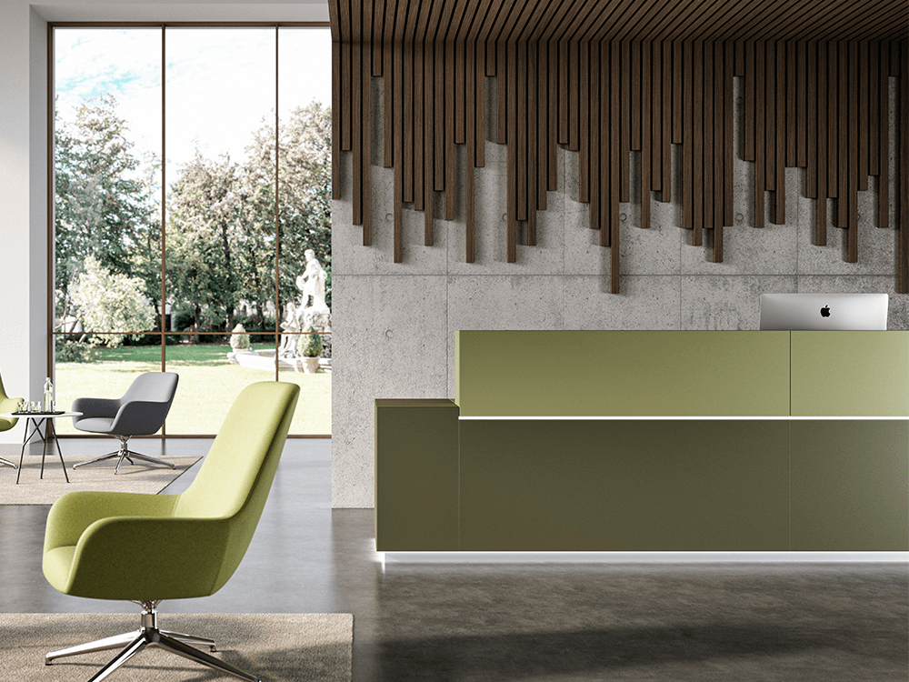 Zo Modern Designer Reception Desk1