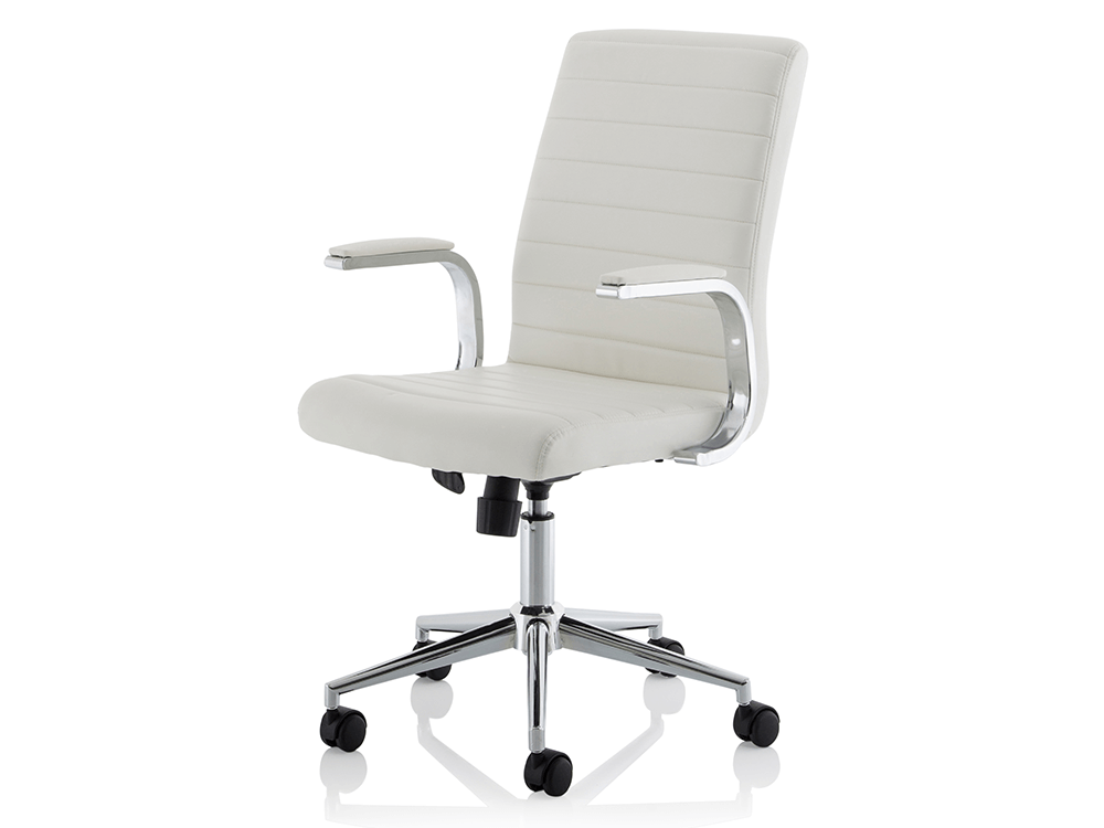 Danny Executive Leather Chair White