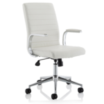 Danny Executive Leather Chair White1