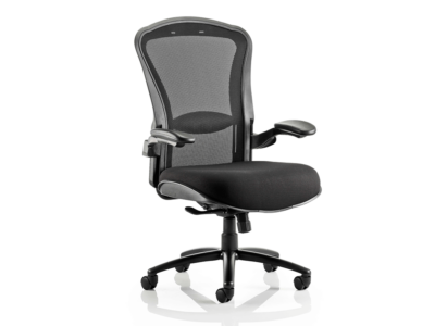 Fiorella Mesh Back With Fabric Seat Operator Chair With Arms