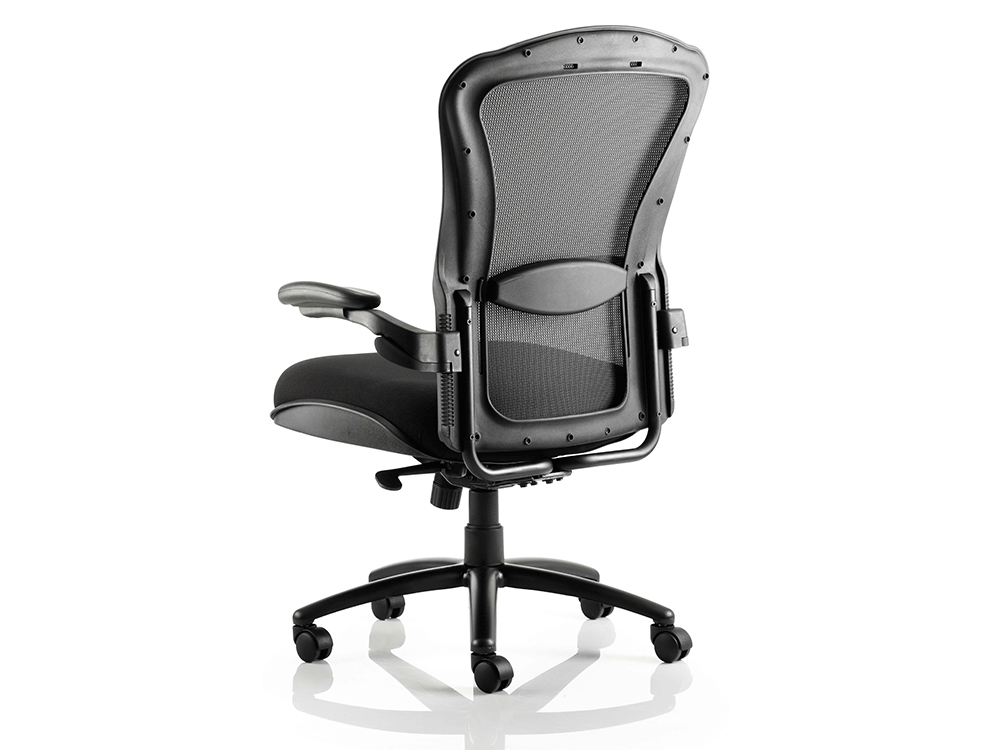 Fiorella Mesh Back With Fabric Seat Operator Chair With Arms2