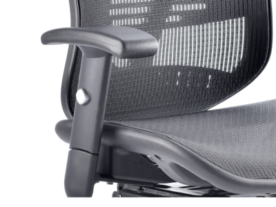 Harley Black Mesh Executive Chair With Arms1