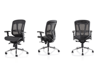 Harley – Black Mesh Executive Chair With Arms 02 Img (1)