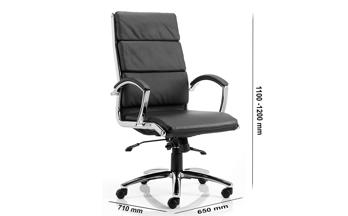 Size Siena High Back Executive Chair With Arms