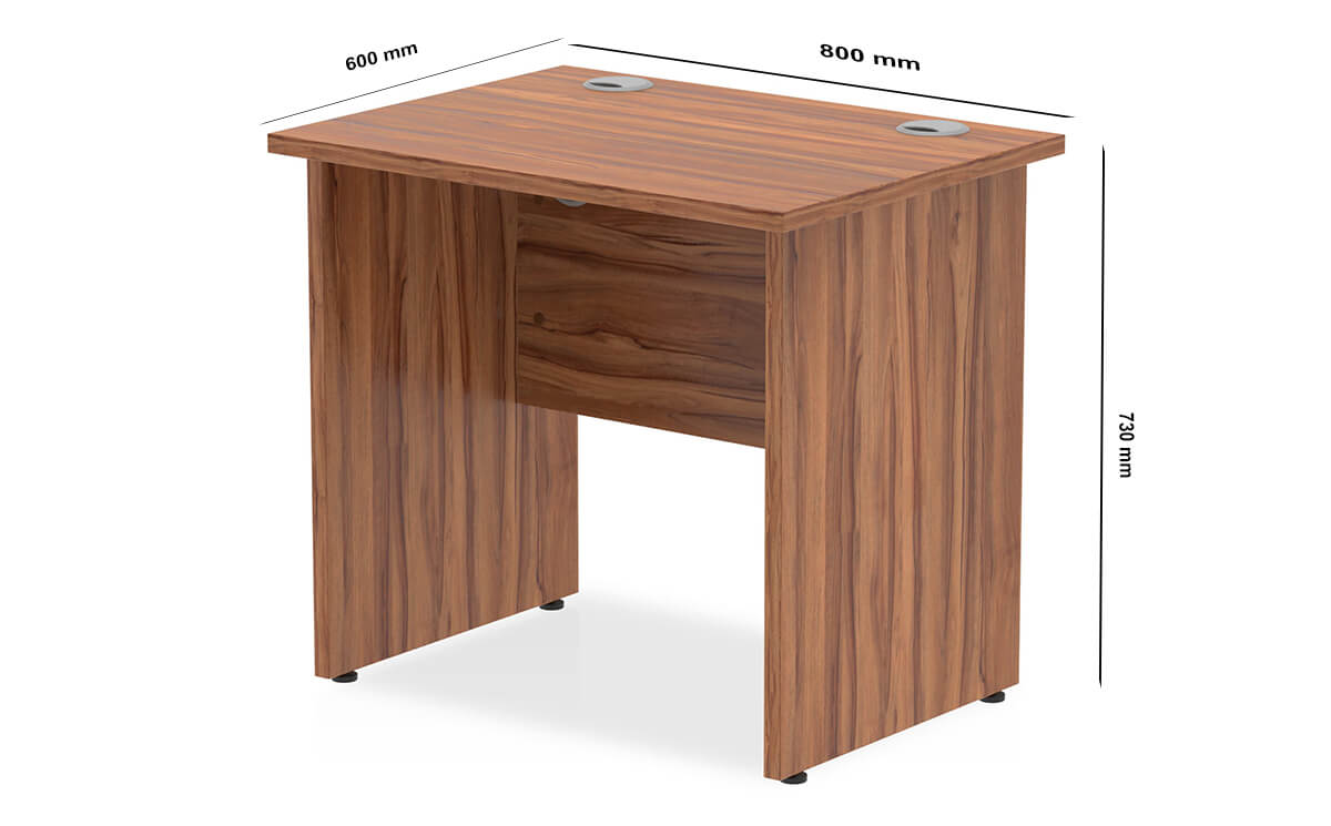 Size Zoela Straight Desk